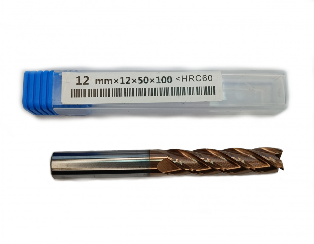 Фреза монолитная 12R0.5*12*24*75 4F